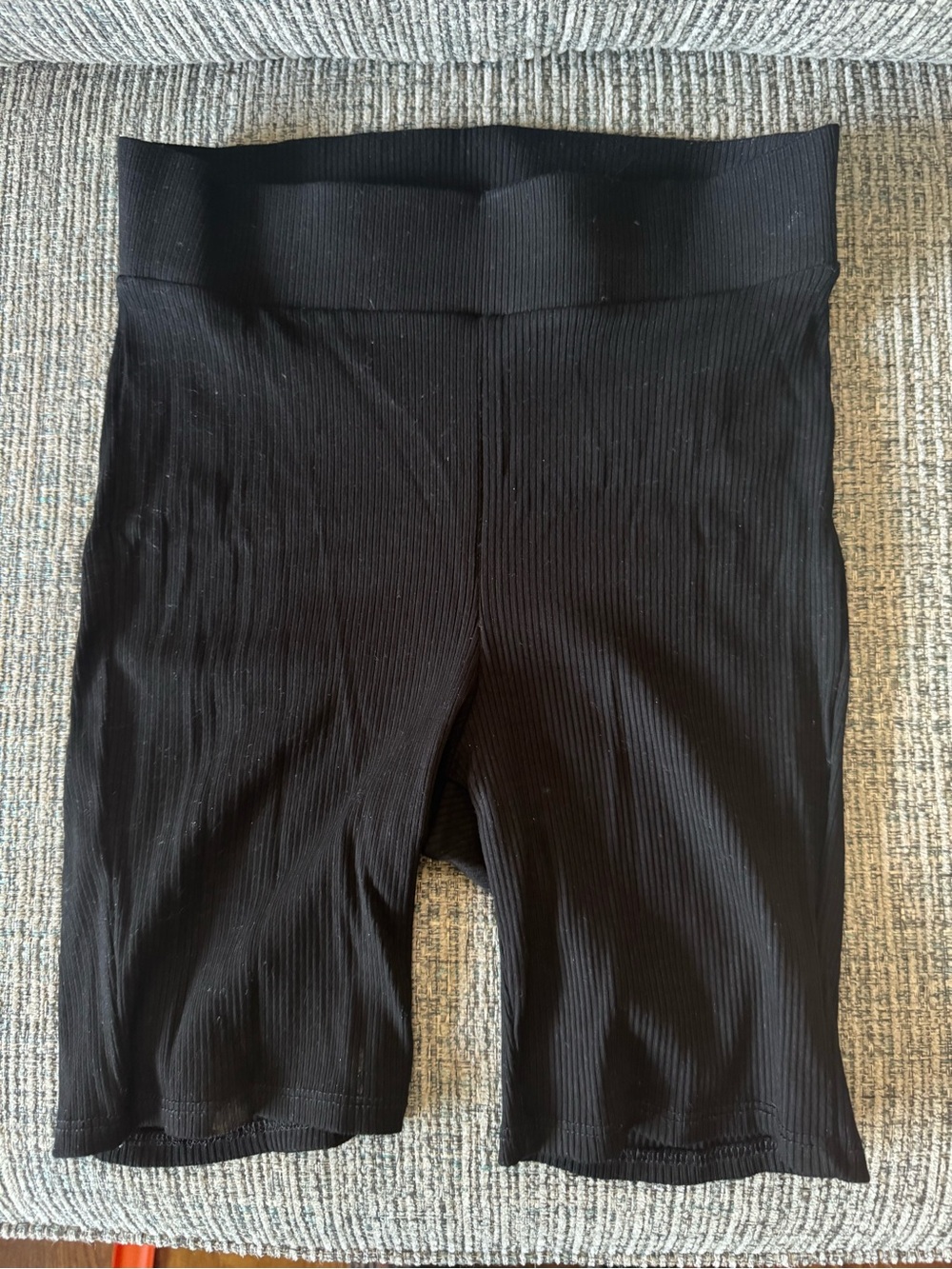 Naked wardrobe rib knit bicycle shorts